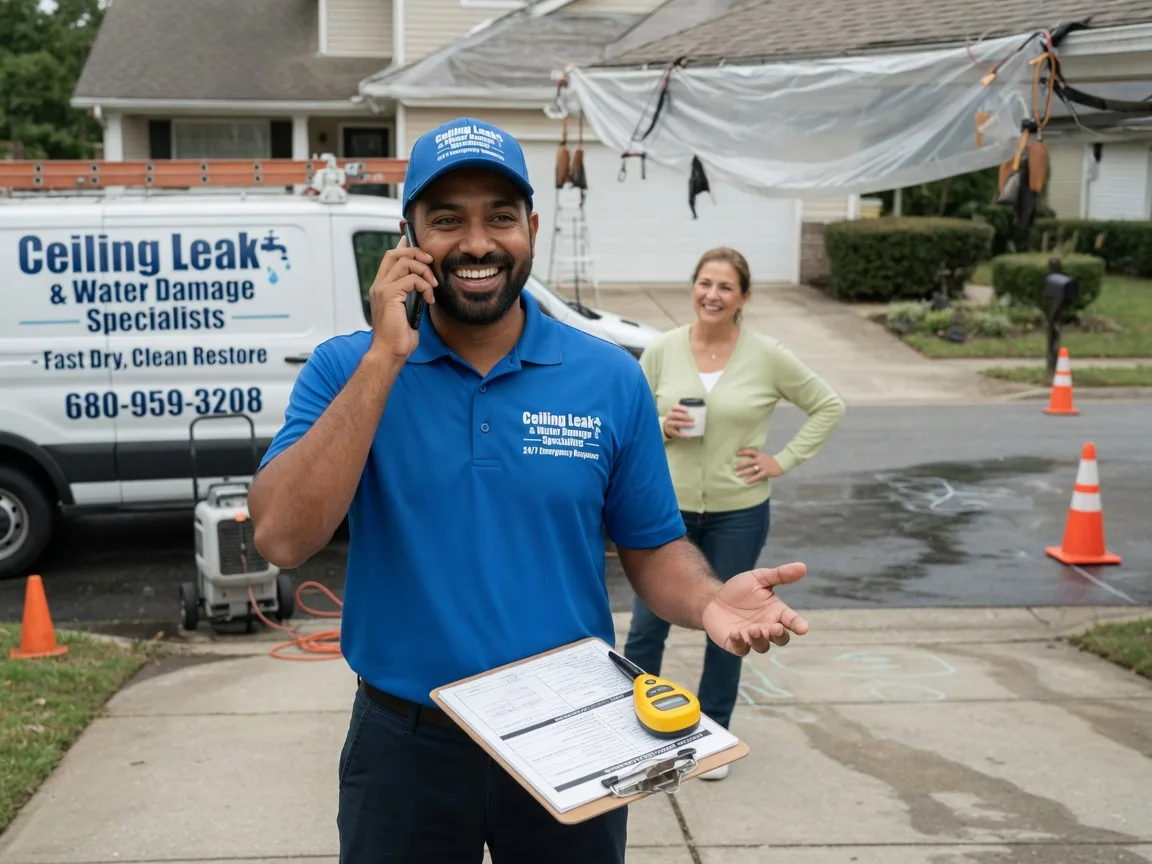 Ceiling Leak Cleanup Arcola, MO FAQs